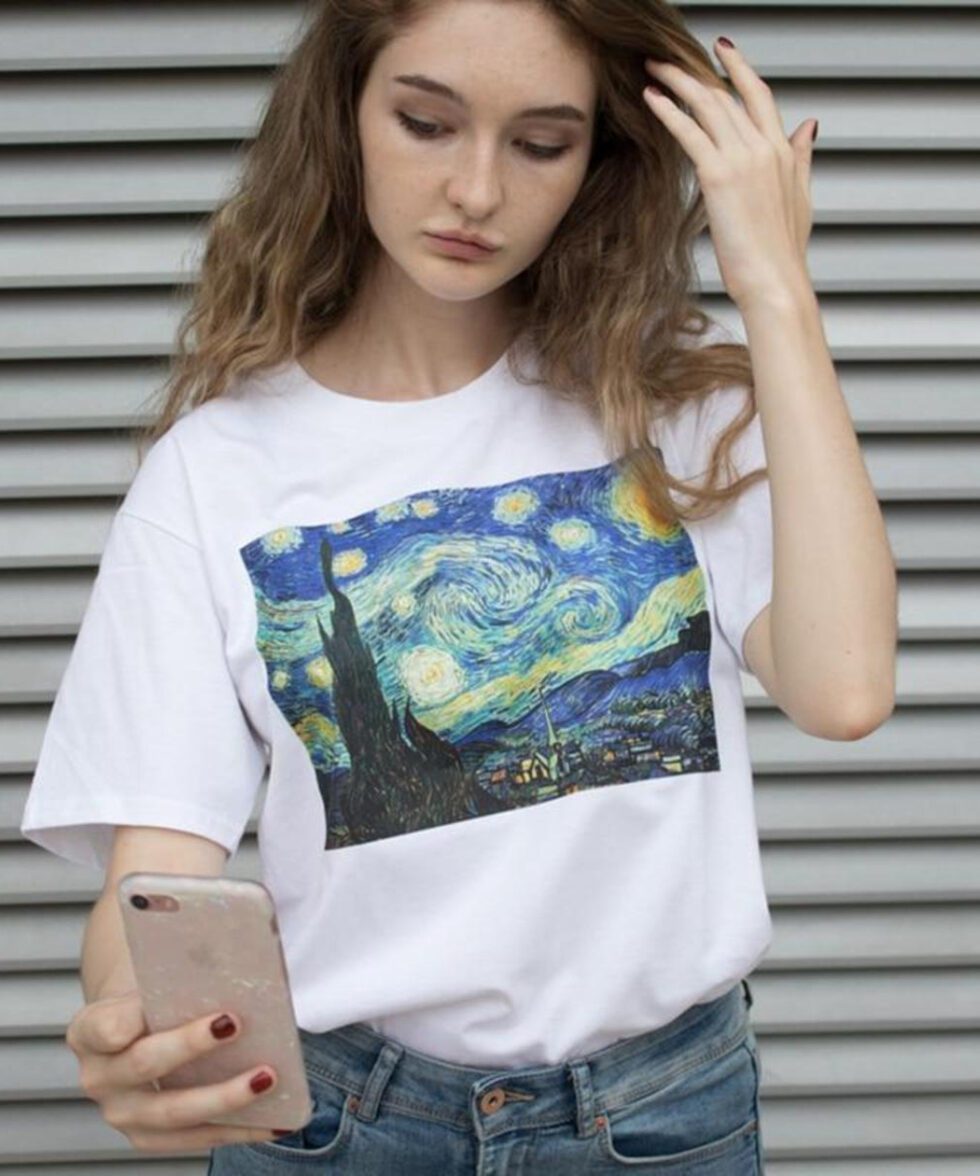 Van Gogh Unisex T-Shirt Pynck Shop Large