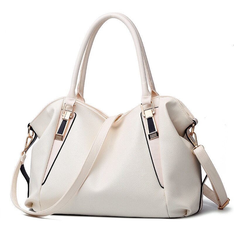 Fashion Messenger Handbag White